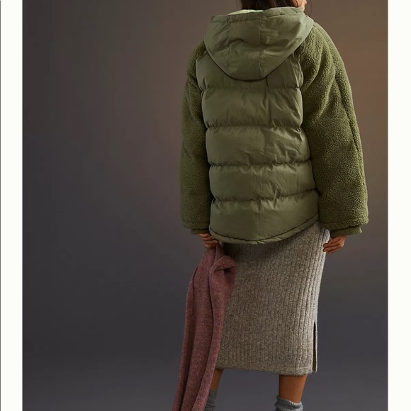 Pilcro Piffer Jacket - Anthro Size Medium NWT - Picture 6 of 7